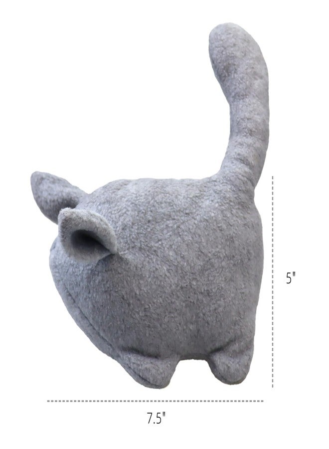 vomvomp Chinchilla Cuddle Buddy Comfort Cuddler for Guinea Pigs, Hamsters, Ferrets, Hedgehogs & Sugar Gliders Anxiety Relief Stuffed Animal Companion (Gray) - Image 4